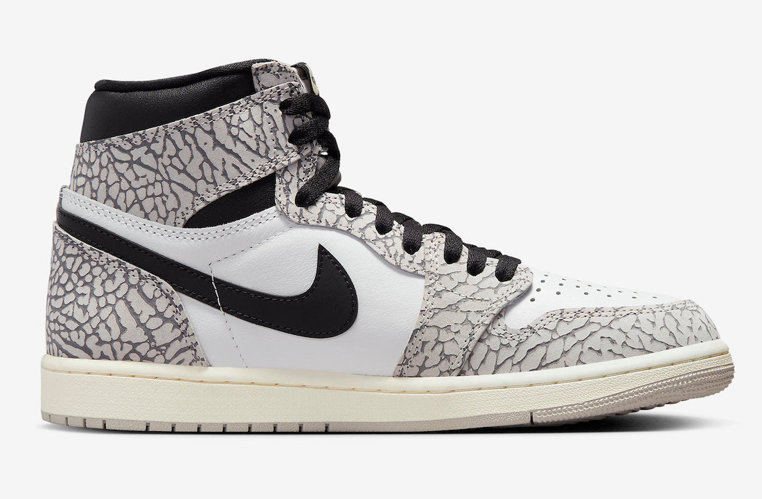 NEW Air Jordan 1 High OG White Cement DZ5485-052