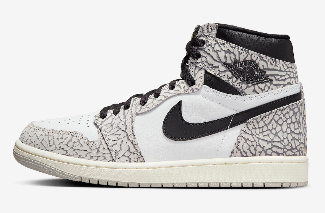 NEW Air Jordan 1 High OG White Cement DZ5485-052