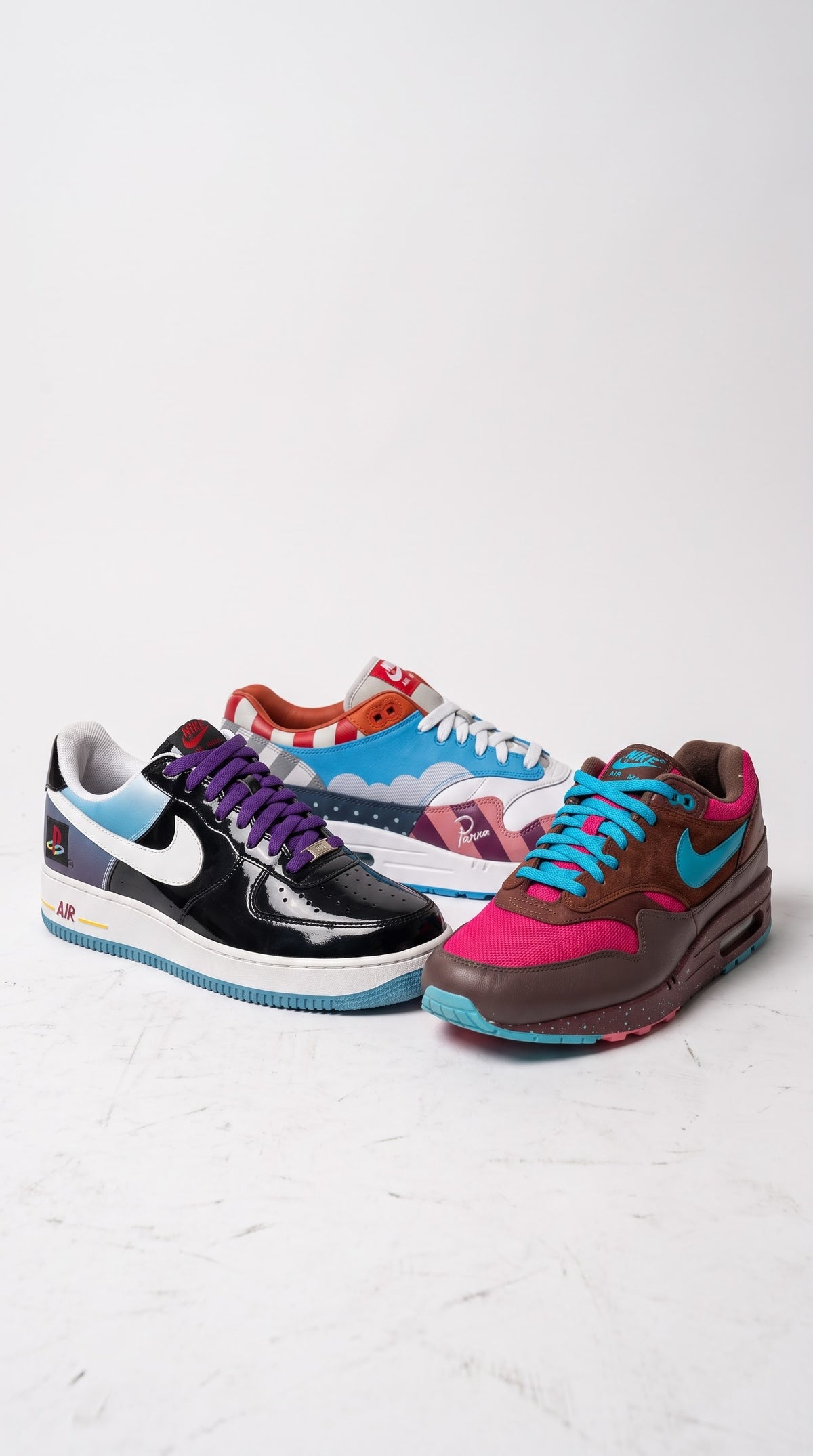 $11 Subscription - NIKE AF1 PLAYSTATION + AIR MAX 1 AMSTERDAM + PARRA FF