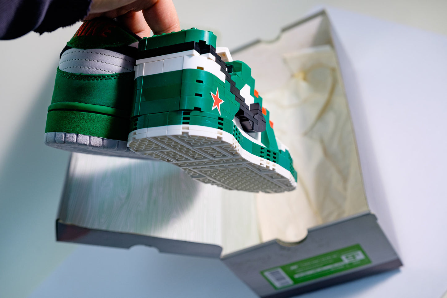 NETMAGNETISM SERIES 3 III - Dunk SB Heineken Green White 2019