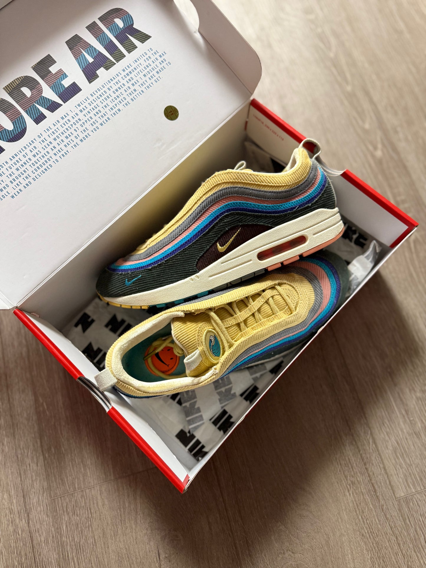 8.5 US - USED Nike Air Max 1/97 Sean Wotherspoon