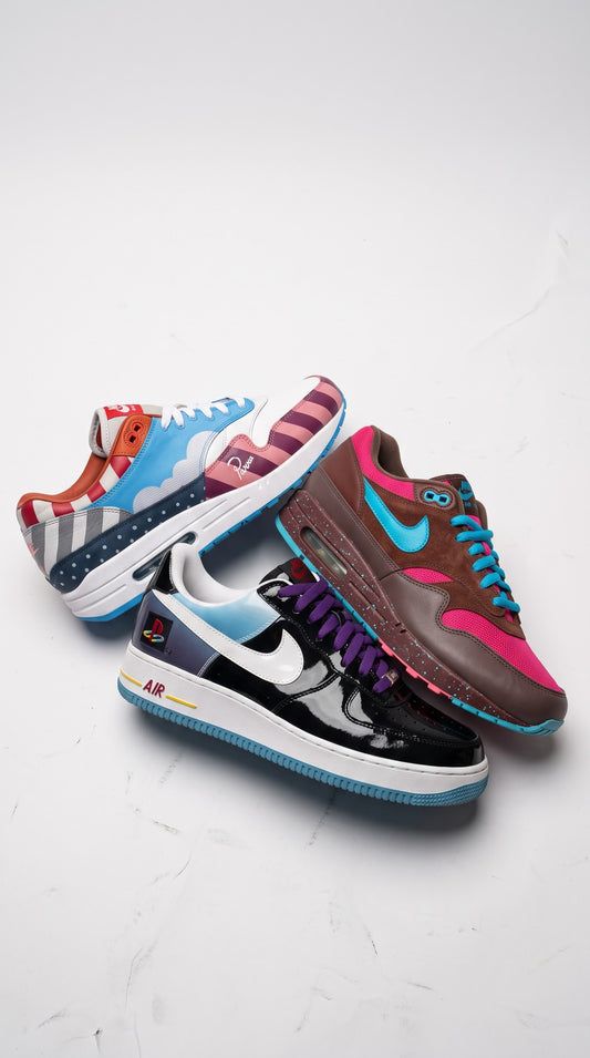 $11 Subscription - NIKE AF1 PLAYSTATION + AIR MAX 1 AMSTERDAM + PARRA FF