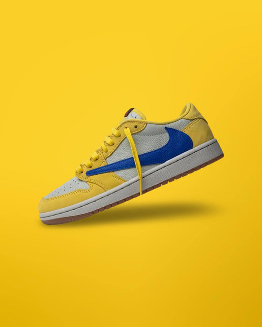 Air Jordan 1 Retro Low OG SP Travis Scott Canary (Women's) - Private Listing