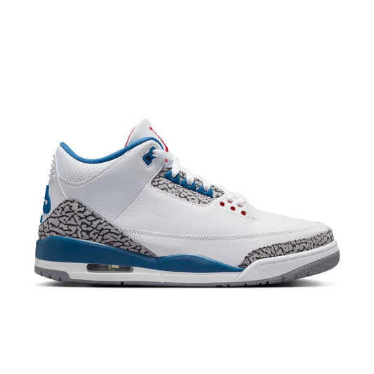 NEW Air Jordan 3 True Blue Retro 2026 - Size 8 -13 US